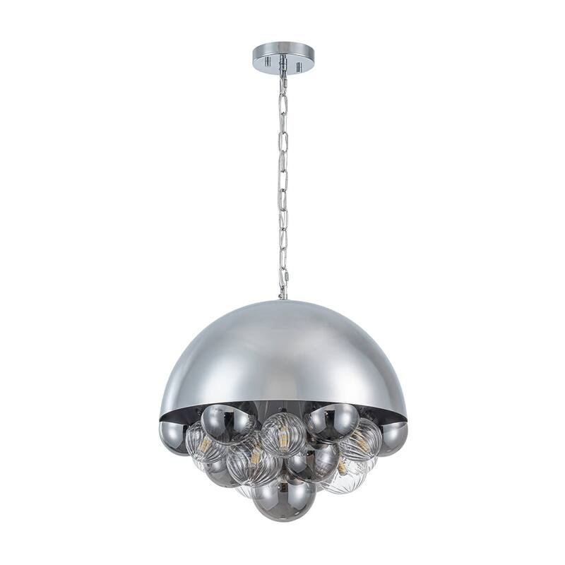 Decorative Cluster Globe Bubble Pendant Light with Dome Style