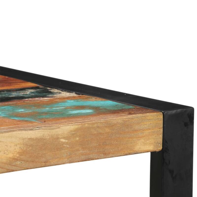 vidaXL Bar Table Kitchen Dining Room Pub Table Bistro Table Solid Wood Mango