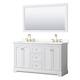Option White, Gold Trim, Giotto Quartz Top