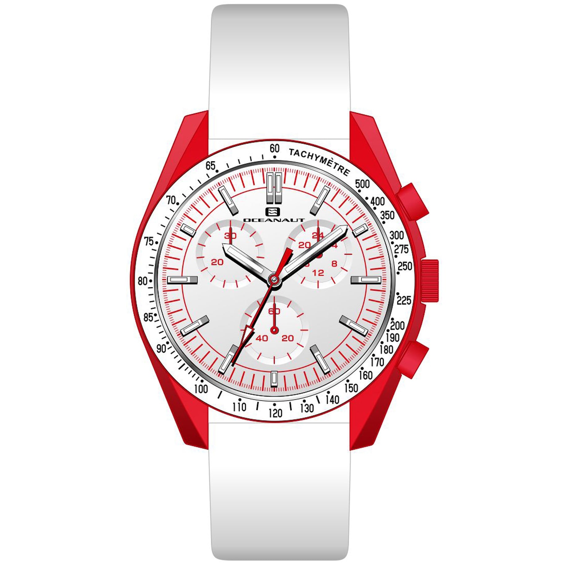 Oceanaut Men's Orbit White Dial Watch - OC7587 - One Size