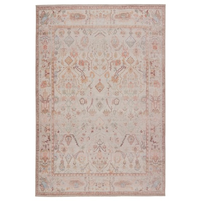 Machine Washable Leland Oriental Green/ Blue Area Rug