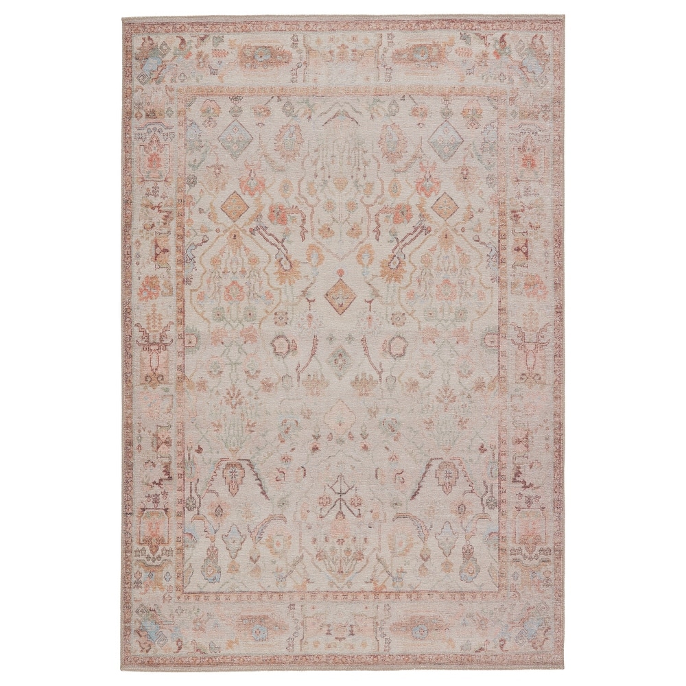 Machine Washable Leland Oriental Green/ Blue Area Rug