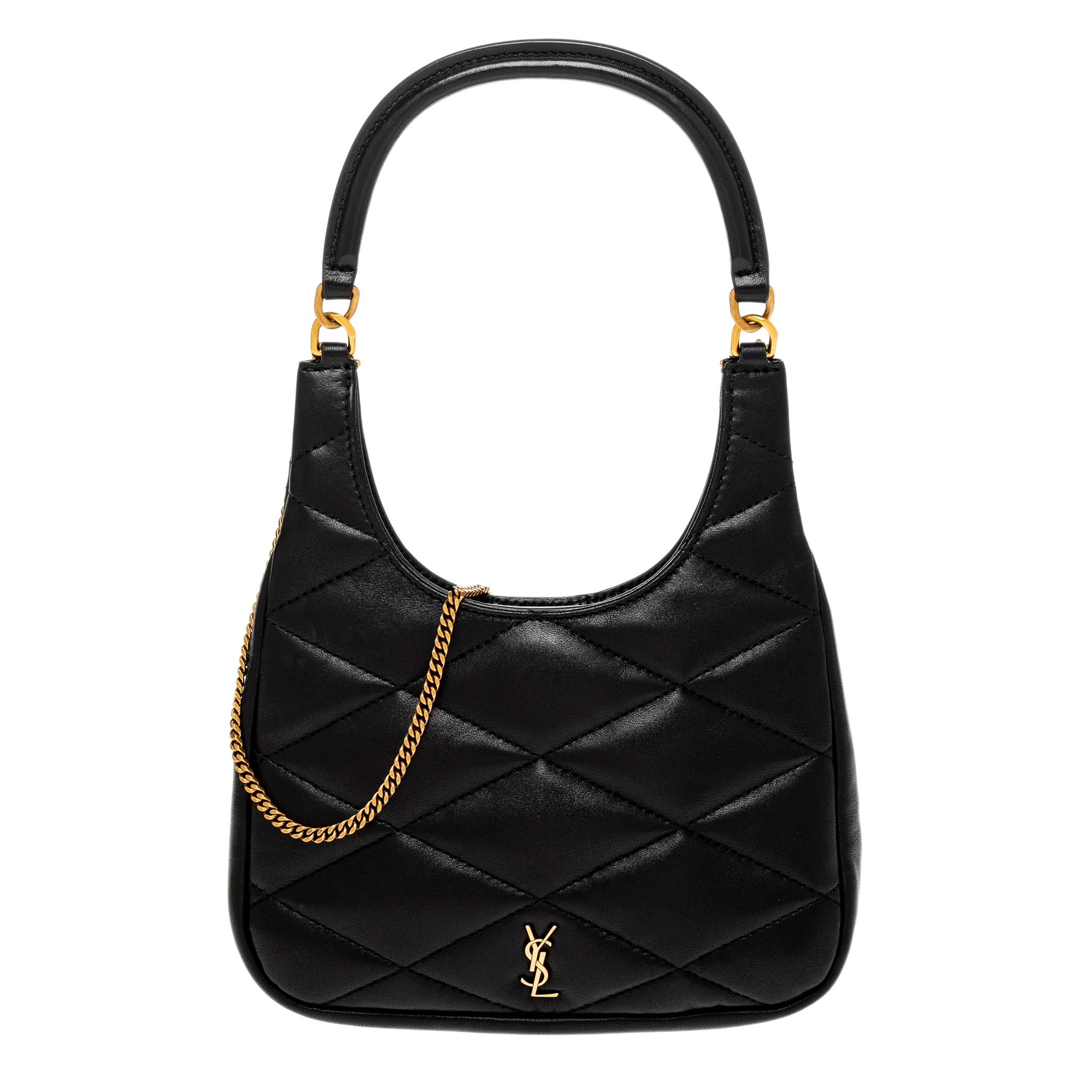 Saint Laurent Sade Hobo in Diamond Quilted Lambskin