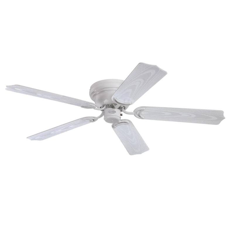 Bellevue Banff 48" 5 Blade Outdoor Ceiling Fan - White
