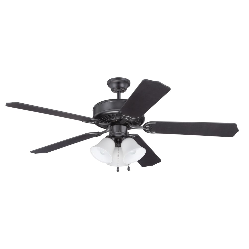 Flat Black Craftmade Coupler-FB Ceiling Fan Down Rod Coupler