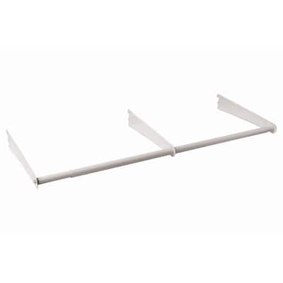 ClosetMaid ShelfTrack 24 in - 48 in Adjustable Hang Rod Kit