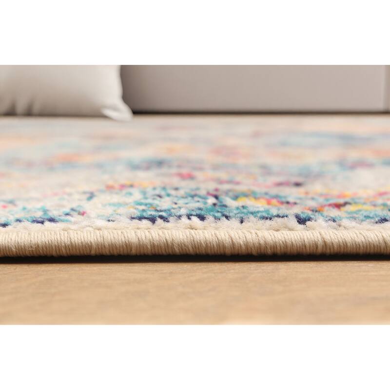 ECARPETGALLERY Machine Made Daria Grey Area Rug