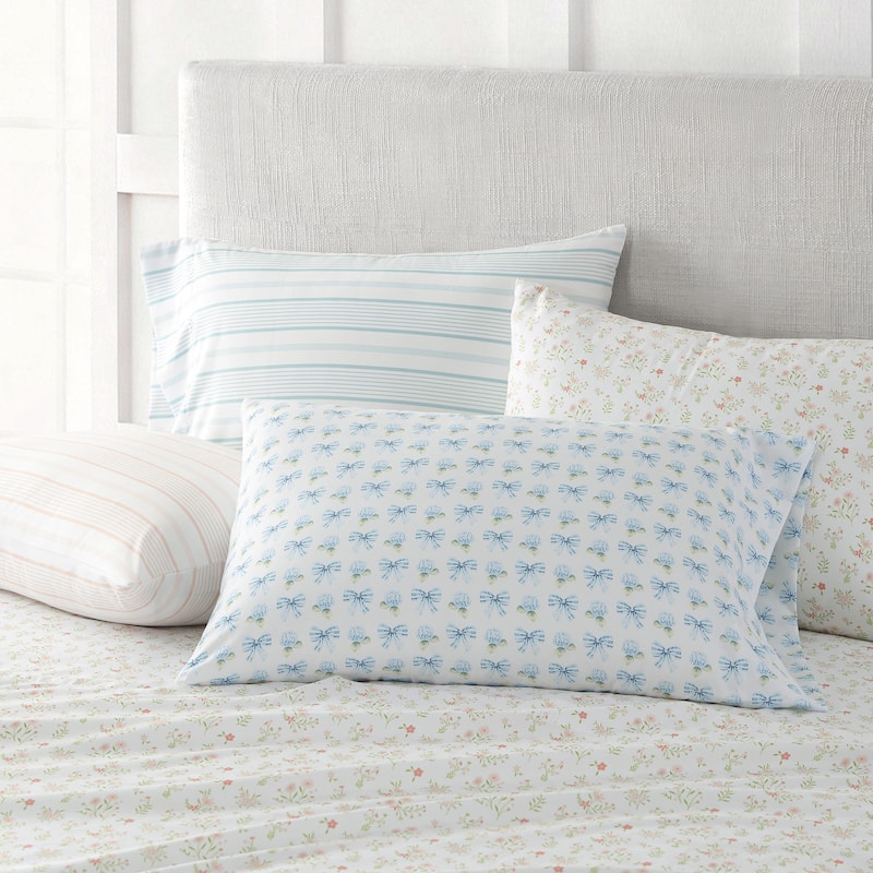 Martha Stewart Printed Soft & Cozy Sheet Set