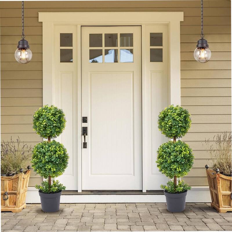 Artificial Boxwood Topiary Tree 3Ft/3.7Ft/4.2Ft