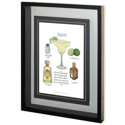 Classic Cocktail - Margarita Framed Art Print