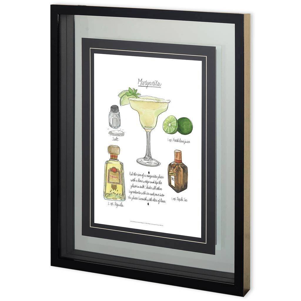 Classic Cocktail - Margarita Framed Art Print