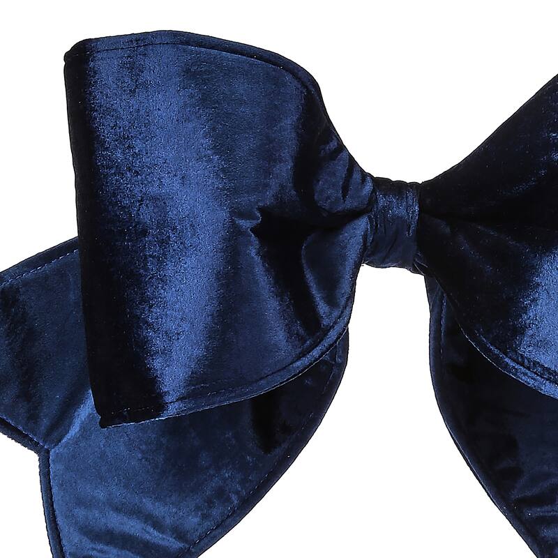 24" Outdoor Velvet Uv Bow
