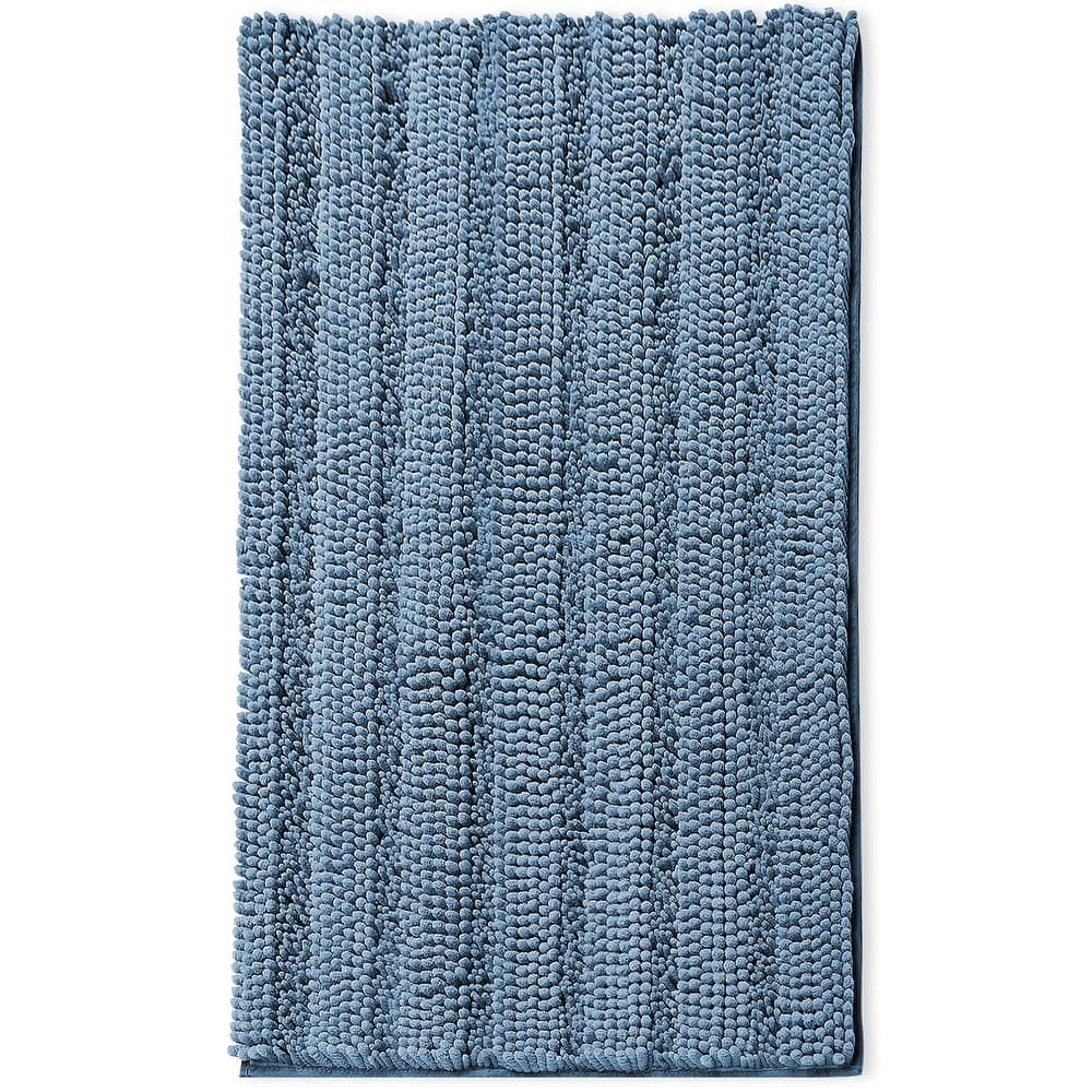 Empyrean Chenille Extra Soft and Absorbent Bath Mat - Non Slip Fast Drying Bath Rug Set