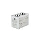 preview thumbnail 5 of 32, New Age Pet® ECOFLEX® Composite Piedmont 2-Bowl Diner with Sliding Lid Storage Bin - Extra Large Distressed