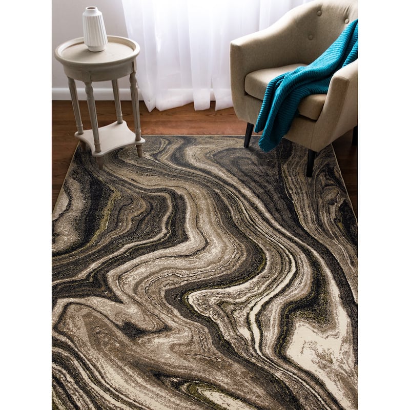 Liora Manne Ashford Agate Indoor Rug Grey