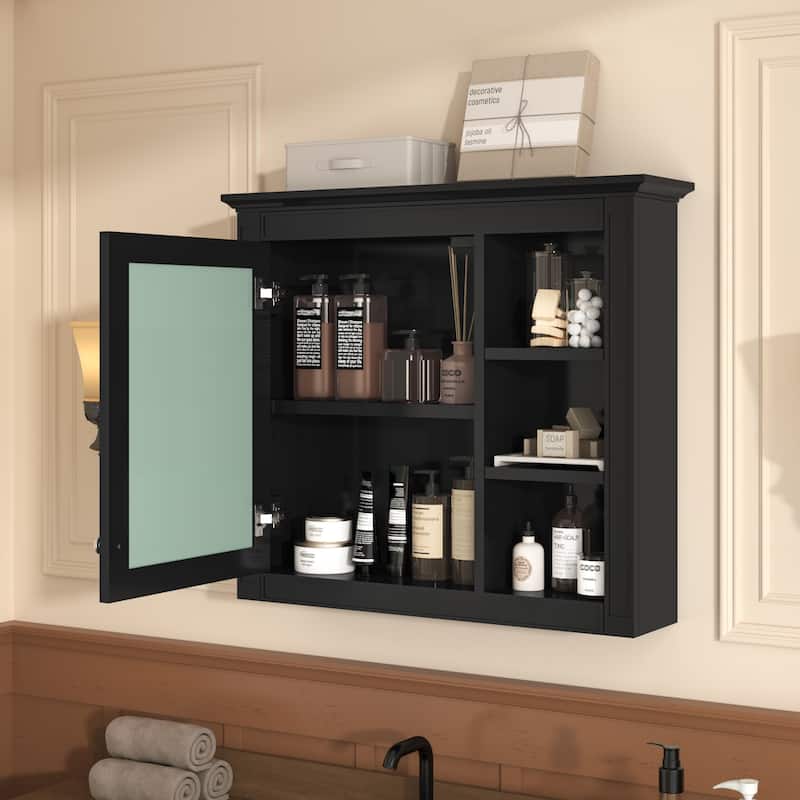 30'' x 28'' Medicine Cabinet, Wall Mounted Bathroom Storage Cabinet(Not Include Bathroom Vanity )
