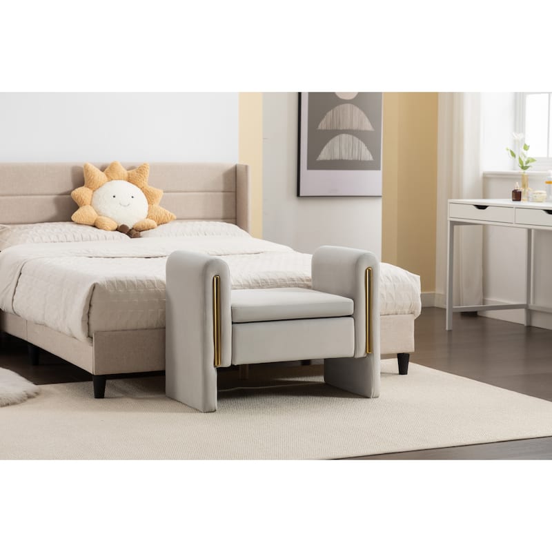 Single Bench Shoe Bench Makeup Bench For Bedroom Indoor