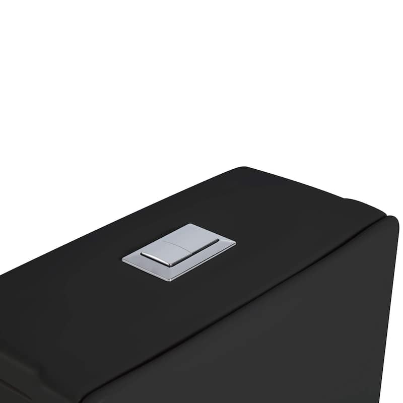 Fine Fixtures Dual-Flush Elongated One-Piece Toilet with High Efficiency Flush