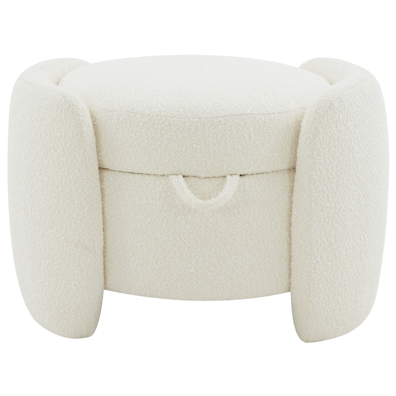 SAFAVIEH Couture Sivan Storage Ottoman (Fully Assembled)