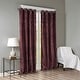 preview thumbnail 35 of 70, SunSmart Mirage Knitted Jacquard Total Blackout Grommet Window Curtain Panel