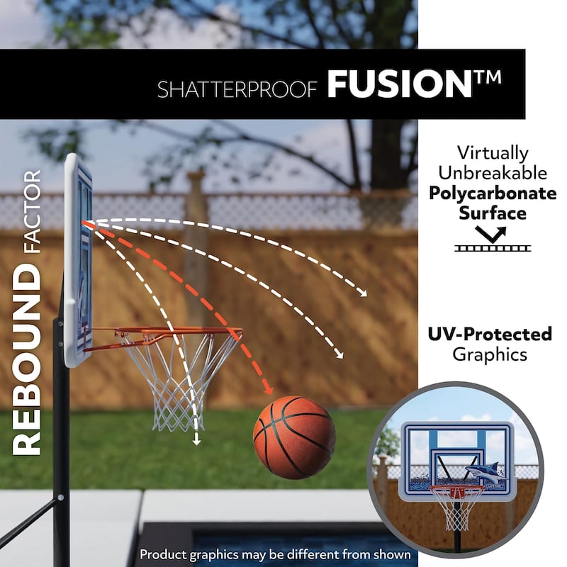 Lifetime Poolside Basketball System - 44"