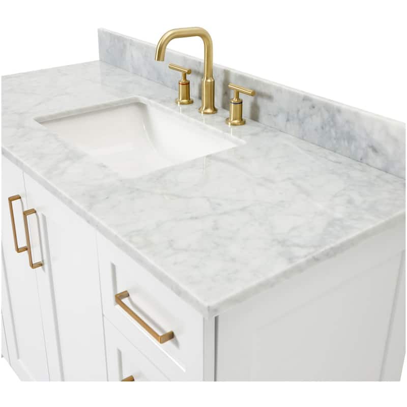 Ariel Q049SCW2RVO Taylor 49" Free Standing Single Rectangular Basin