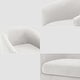 preview thumbnail 59 of 186, Modern Upholstered Barrel Chair Swivel Accent Chair for Living Room