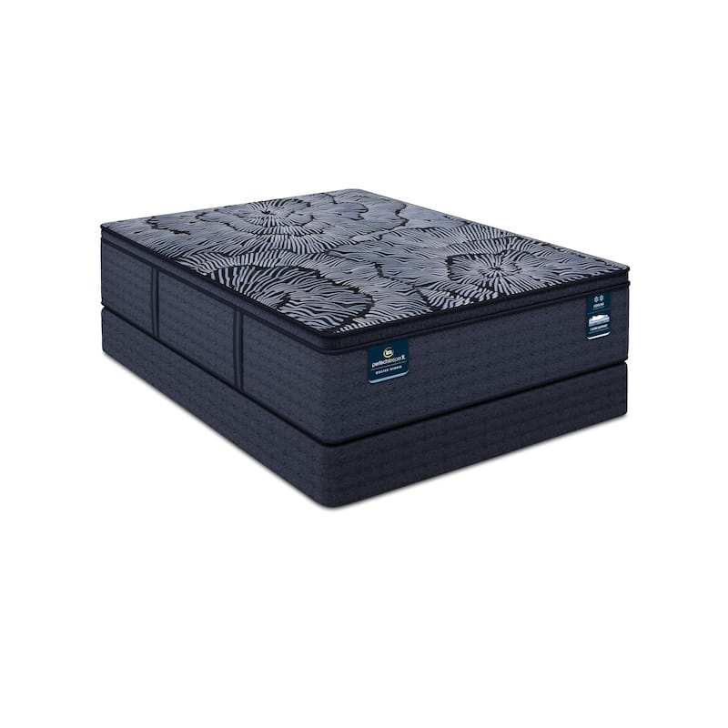 Serta Perfect Sleeper X Lexton 14.25" Hybrid Medium Pillow Top Mattress Set