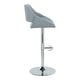 preview thumbnail 49 of 144, Silver Orchid Svellingen Adjustable Bar Stool with Rounded T Footrest - Set of 2