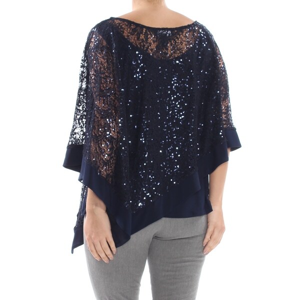 plus size lace overlay top