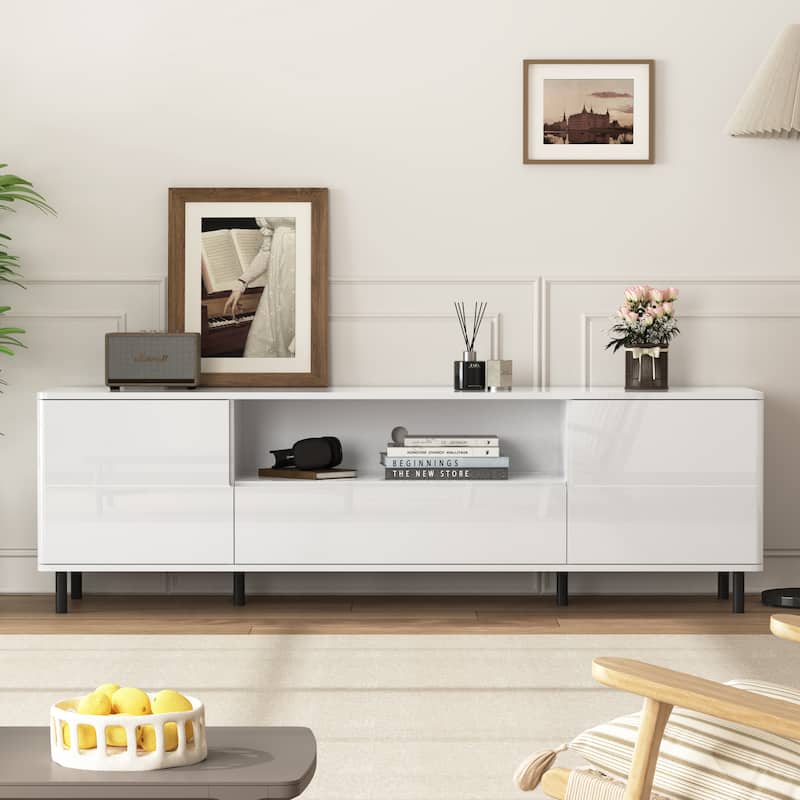 TV Console TV Stand Entertainment Center with Storage