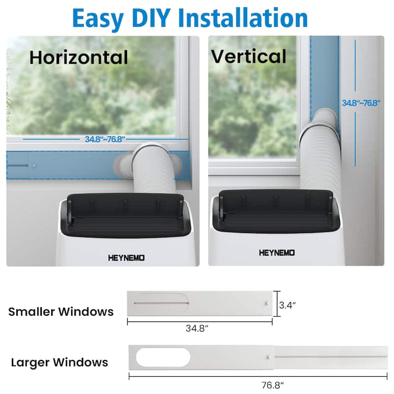 14,000 BTU 3-in-1 Portable Air Conditioner