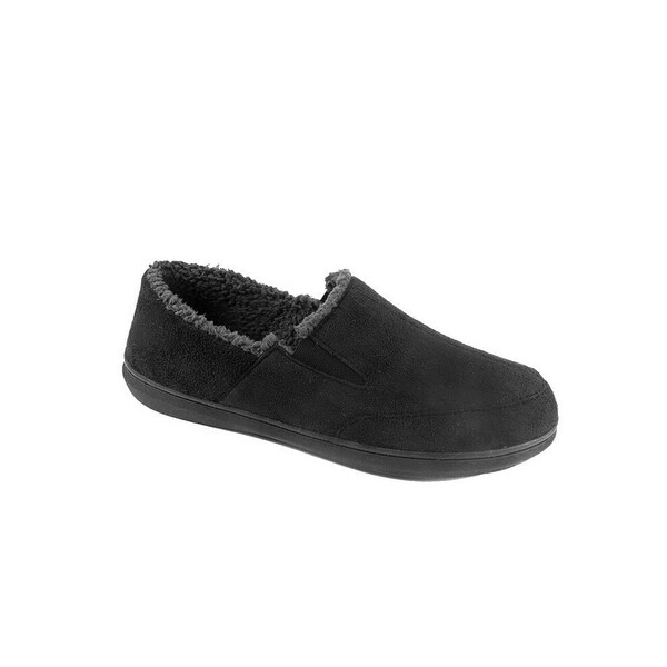 Shop George Men Sherpa Aline Comfort Sock Slipper Shoes