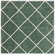 preview thumbnail 58 of 161, SAFAVIEH Hudson Shag Estella Diamond Trellis 2-inch Thick Rug 4' Square - Green/Ivory