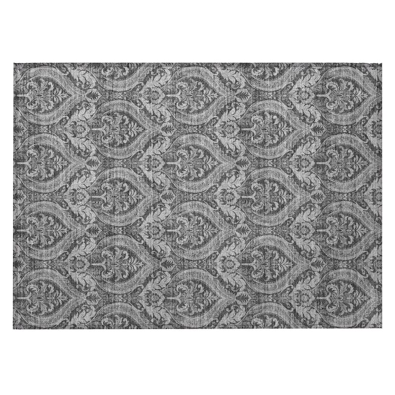 Pami Garden-Inspired Weather Resistant Versatile Elegance Outdoor Rug