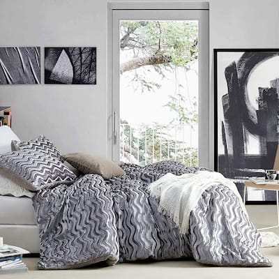 Intoxicated - Coma Inducer® Oversized Comforter Set - Velvety Gray