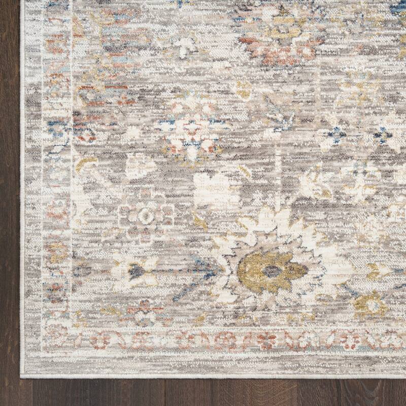 Nourison Heirloom Blend Indoor only Cream / Ivory Persian Area Rug