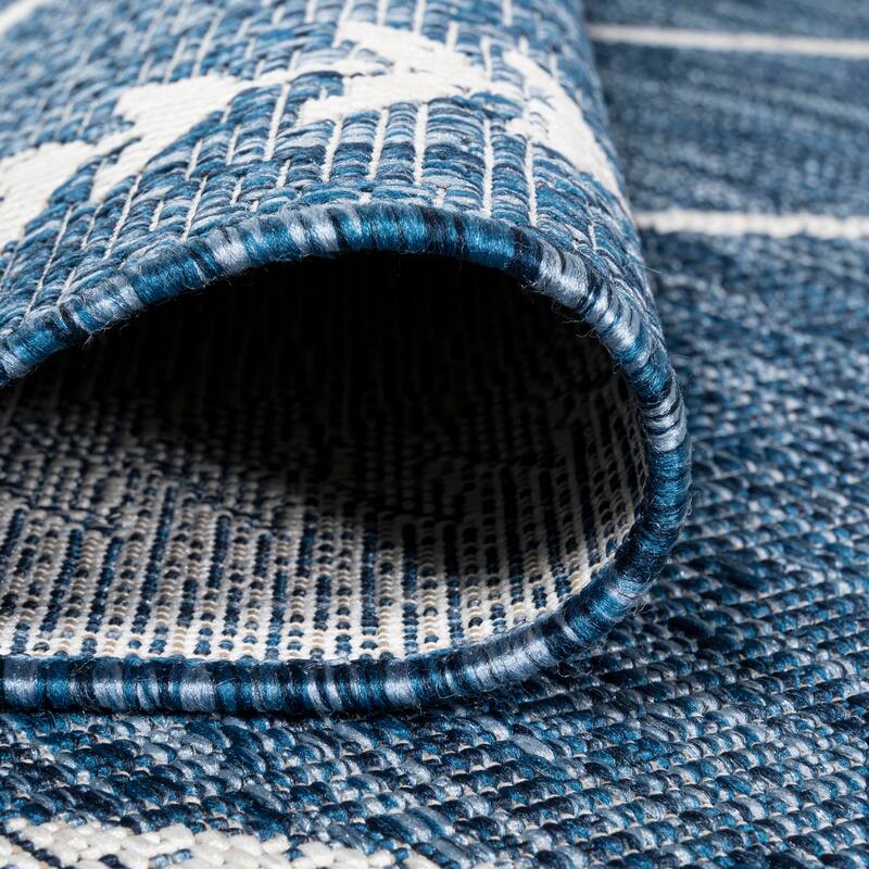 JONATHAN Y Kafel Tribal Diamond Trellis Indoor/Outdoor Area Rug