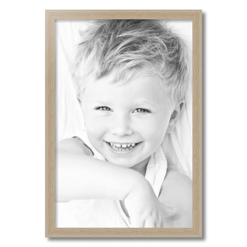 ArtToFrames Metro Modern 18x27 Inch Picture Frame, 1.25 Inch MDF Poster Frame Available in Multiple Colors (FRBW26-18x27)