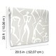 preview thumbnail 6 of 5, York Wallcoverings Joyful Dancers Lichen Grey Wallpaper
