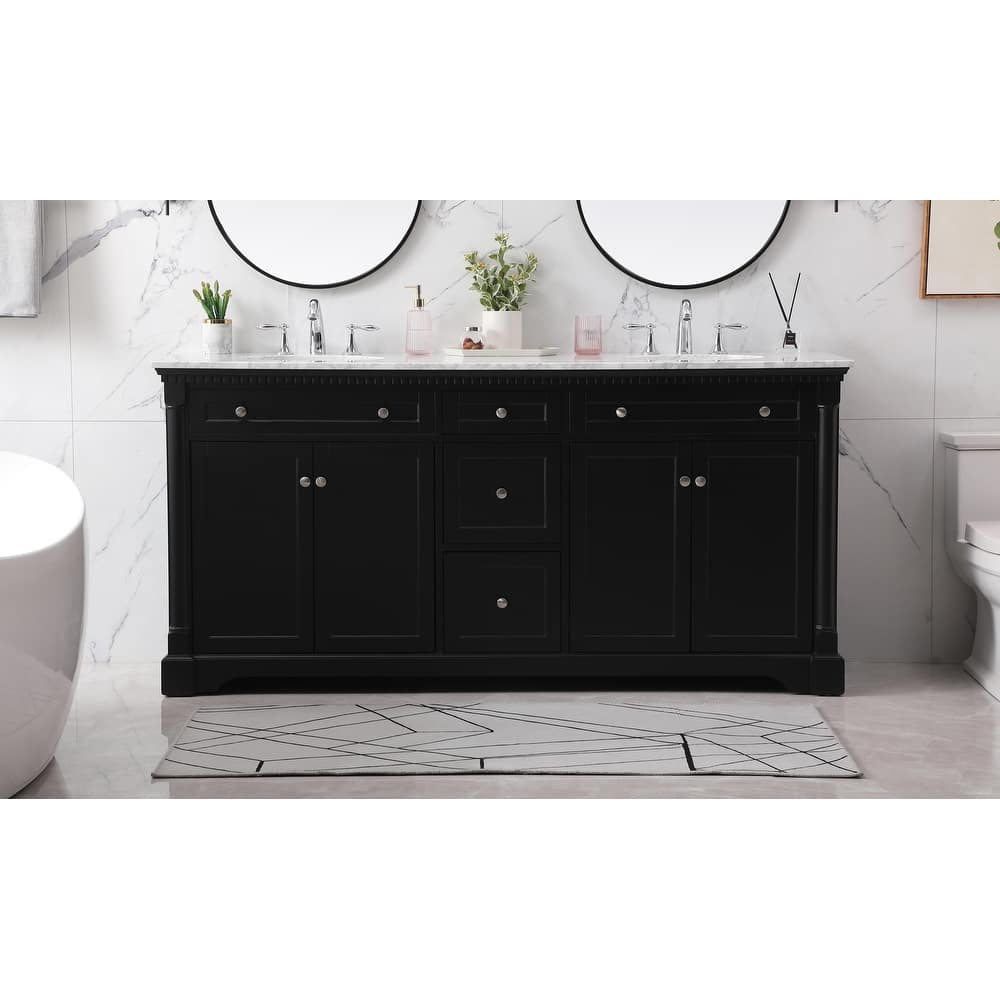 Petal 60 - 72 Inch Double Bathroom Vanity