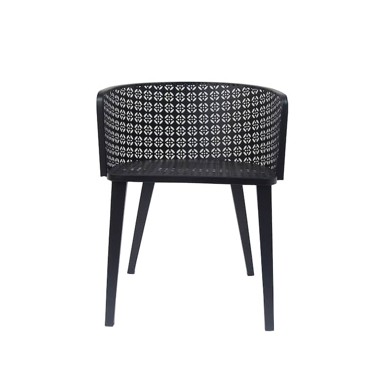 Christopher Knight Home - Milan Durable Outdoor Dining Chair Set for Stylish Gatherings