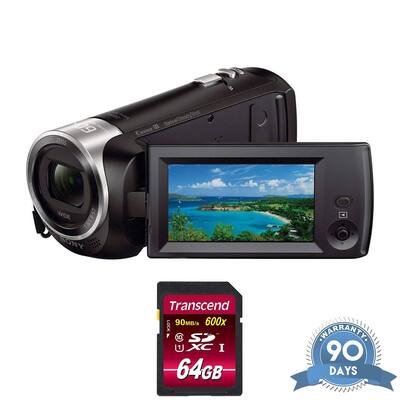 Sony HDR-CX405 HD Handycam with Memory Card -