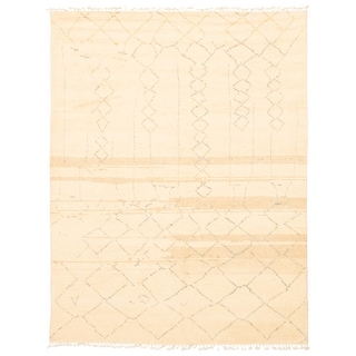 Manchaha Blue Hand Knotted Wool & Bamboo Silk Rugs - Les-2813 - Jaipur Rugs IN