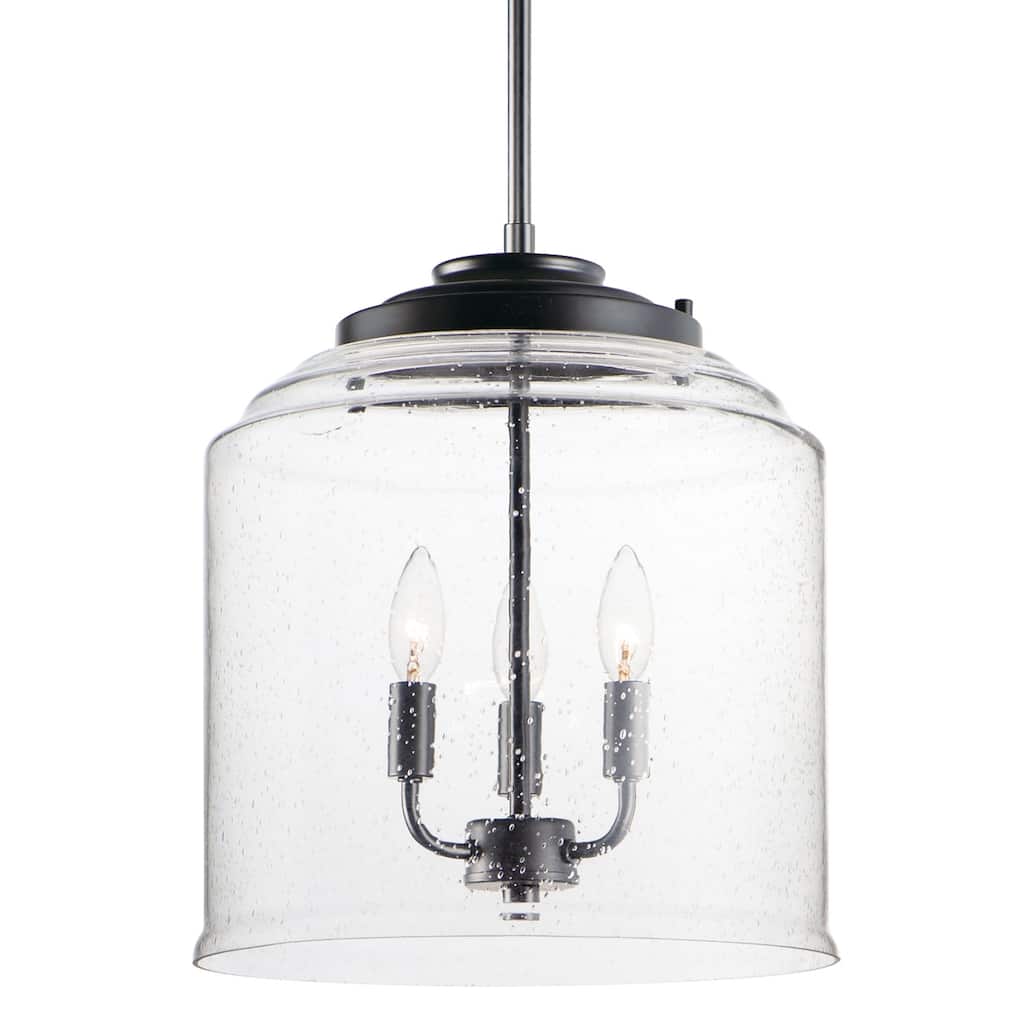 Maxim Acadia 3 Light 14" Wide Taper Candle Pendant