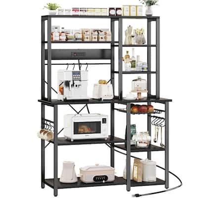 6-Tier Microwave Stand - 39.3"D x 15.5"W x 66.9"H