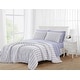 preview thumbnail 6 of 17, The Farmhouse by Rachel Ashwell Wide Ticking Stripe 3 Piece Duvet Cover Set