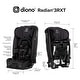 preview thumbnail 6 of 6, Diono Radian 3RXT Slim Fit Steel Core 4 in 1 Convertible Car Seat, Gray Slate - 28.10