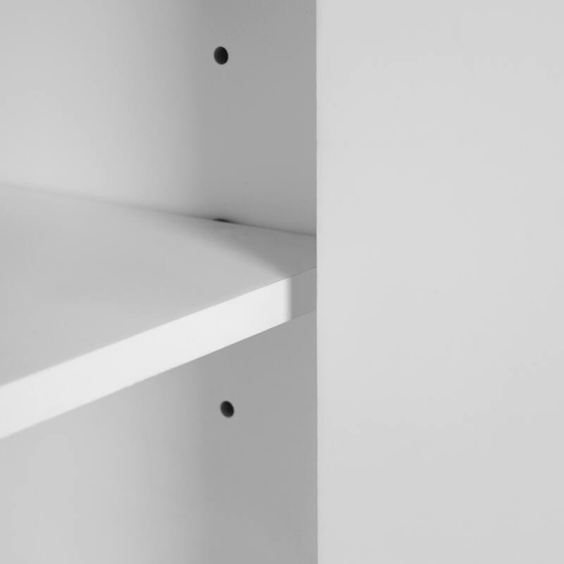 24'' Freestanding Bathroom Vanity with White Integrated Ceramic Sink - 24'' x 18.18'' x 34.95''