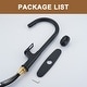 preview thumbnail 13 of 21, Kitchen Sink Faucet Single-Handle Pull-Out Sprayer Kitchen Faucet